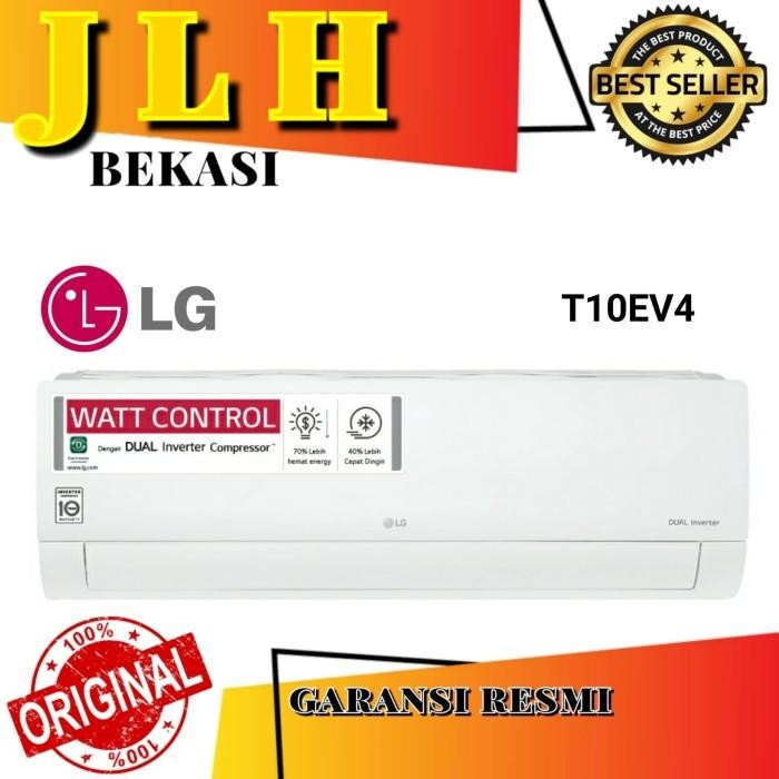 [Expret] AC LG T 10 EV4 1pk DUAL INVERTER LG T 10 EV4 1pk harga unit only