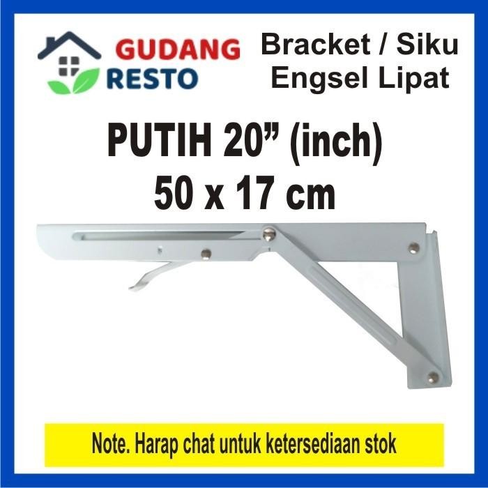Expert Bracket Lipat / Siku / Engsel FOLDING Rak / Meja / DInding 1SET PASANG
