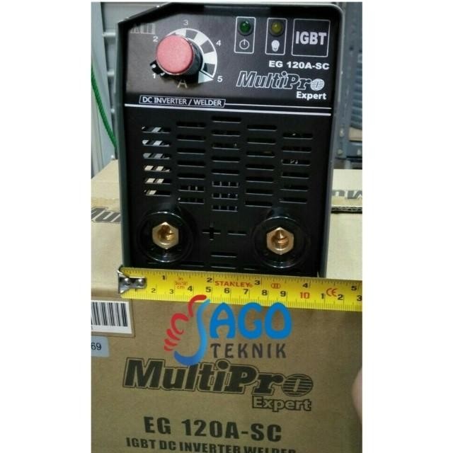 Expert Mesin Las Inverter Listrik 450 WATT Multipro EG120 A SC / EG 120A SC