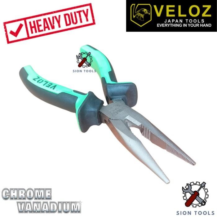 Expert VELOZ TANG LANCIP HEAVY DUTY 6 8 INCH / LONG NOSE PLIER HEAVY DUTY