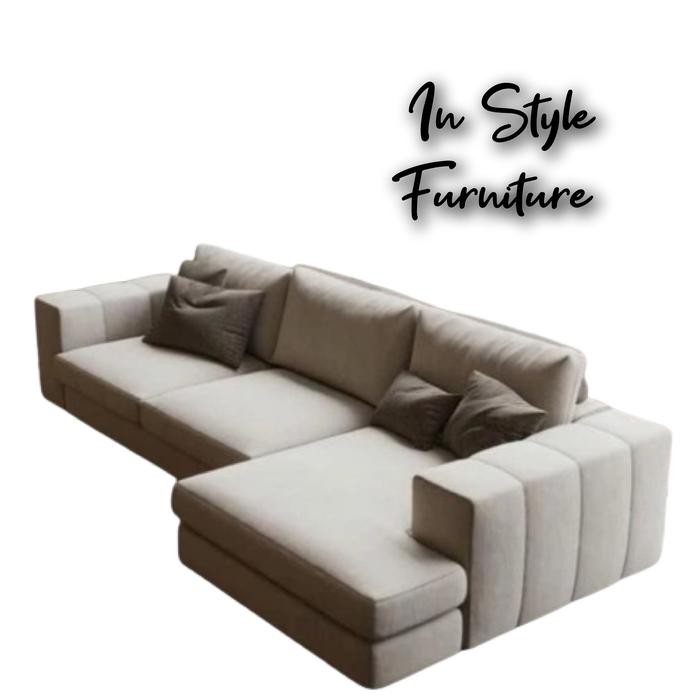 Sofa L - Sofa Leter L - Sofa Nimalis Sofa Ruang Tamu