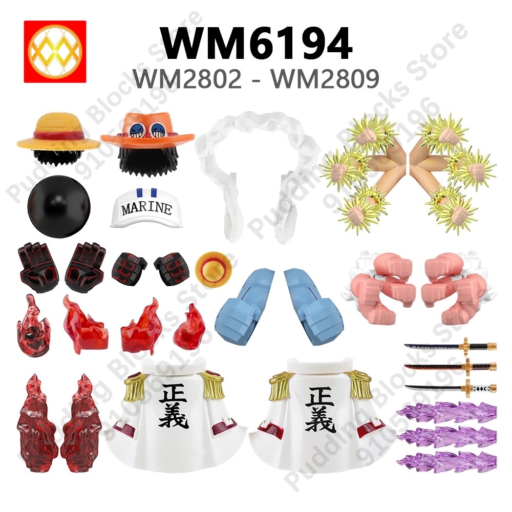 Wm6194 Building Blocks Action Figure Wm2802 Wm2803 Wm2804 Wm2805 Wm2806 Wm2807 Wm2808 Wm2809 Brick