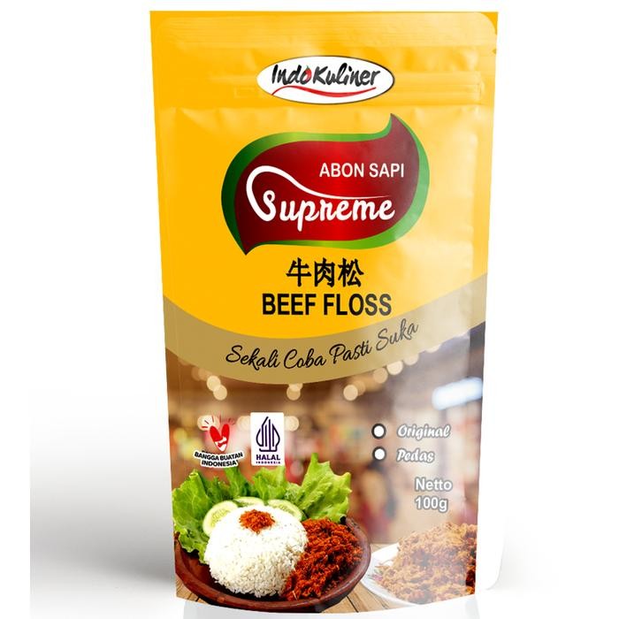 

Abon Sapi Supreme Asli - 100 Gram