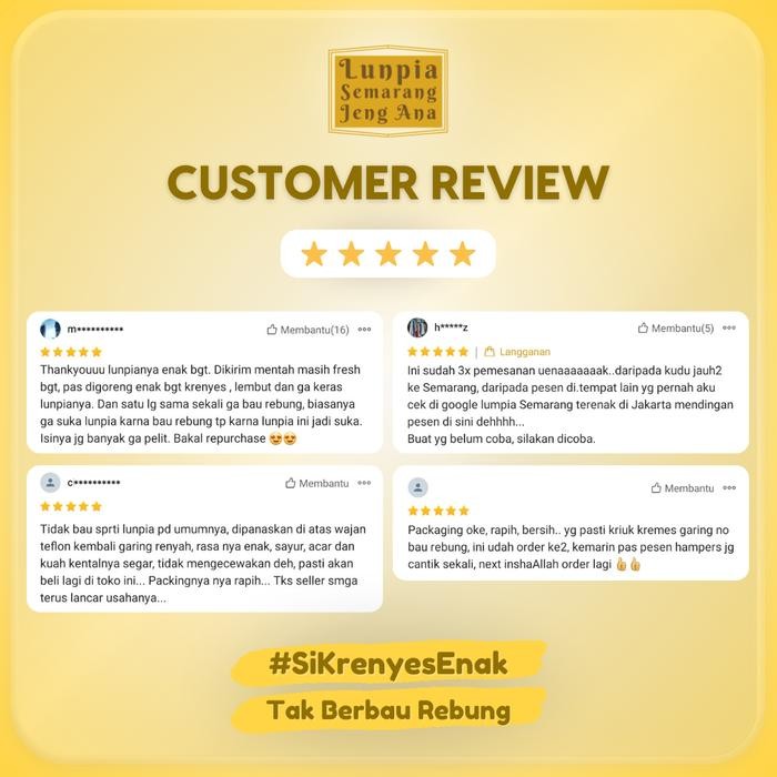 

Lunpia Semarang Jeng Ana - Udang Pedas