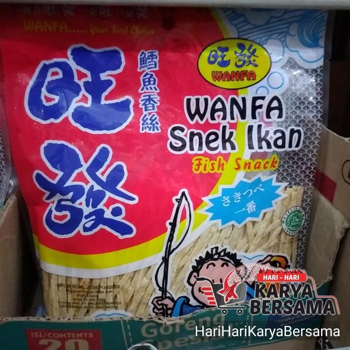 

SNACK WANFA SNEK IKAN 120GR