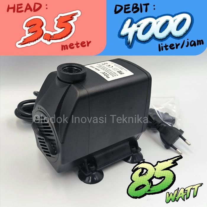 Mesin Pompa air Akuarium ikan Aquarium celup submersible kolam 1500