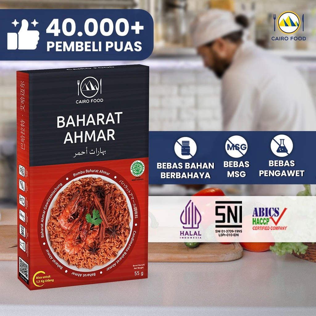

Cairo Food - Bumbu Baharat Ahmar Asli Rempah