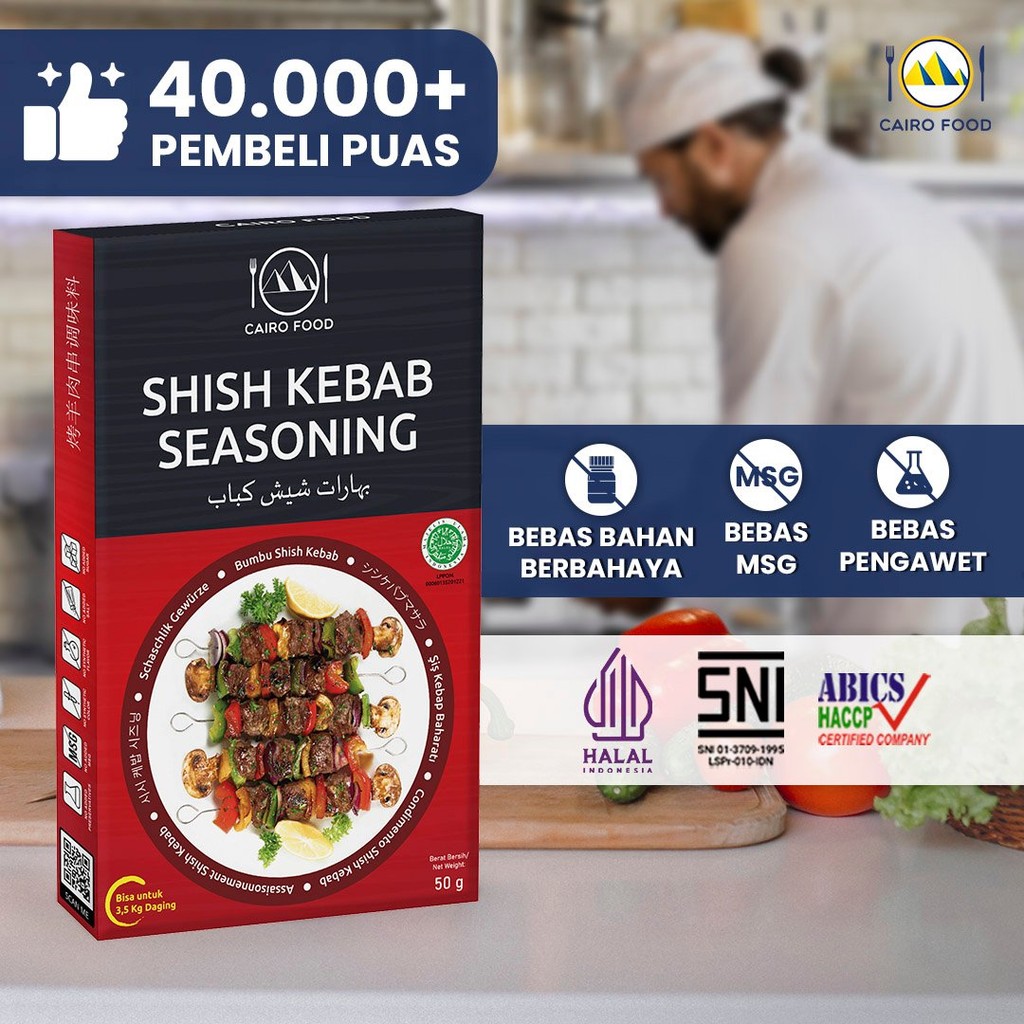 

Cairo Food - Bumbu Shish Kebab Asli Rempah