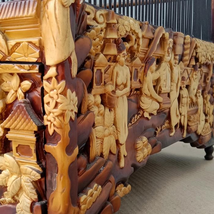 SANGKAR/KANDANG KOTAK UKIR JATI PREUM NO. 2