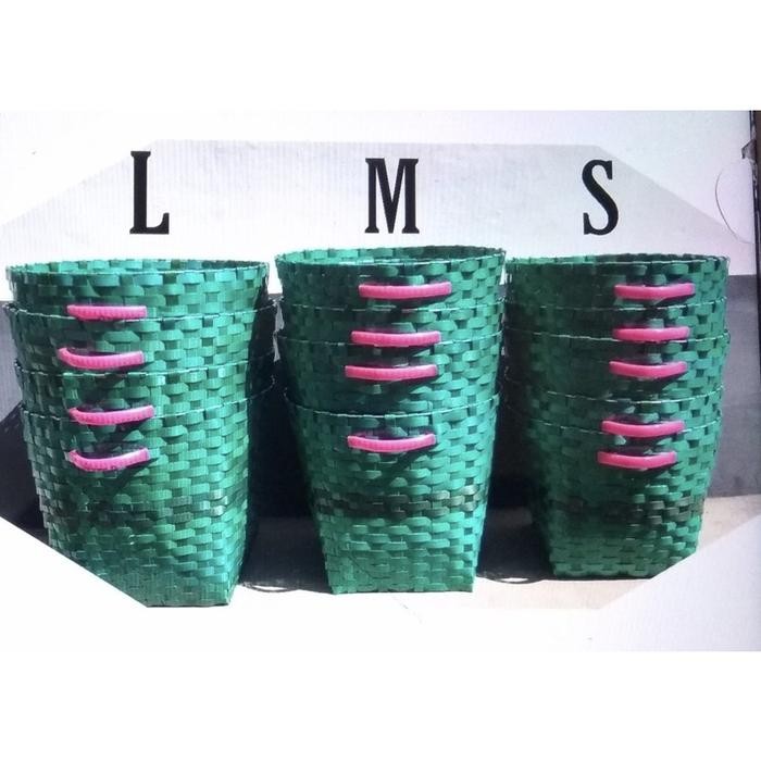 TEMPAT SAMPAH KERANJANG SAMPAH KERANJANG ANYAMAN KERANJANG SAMPAH ANYA