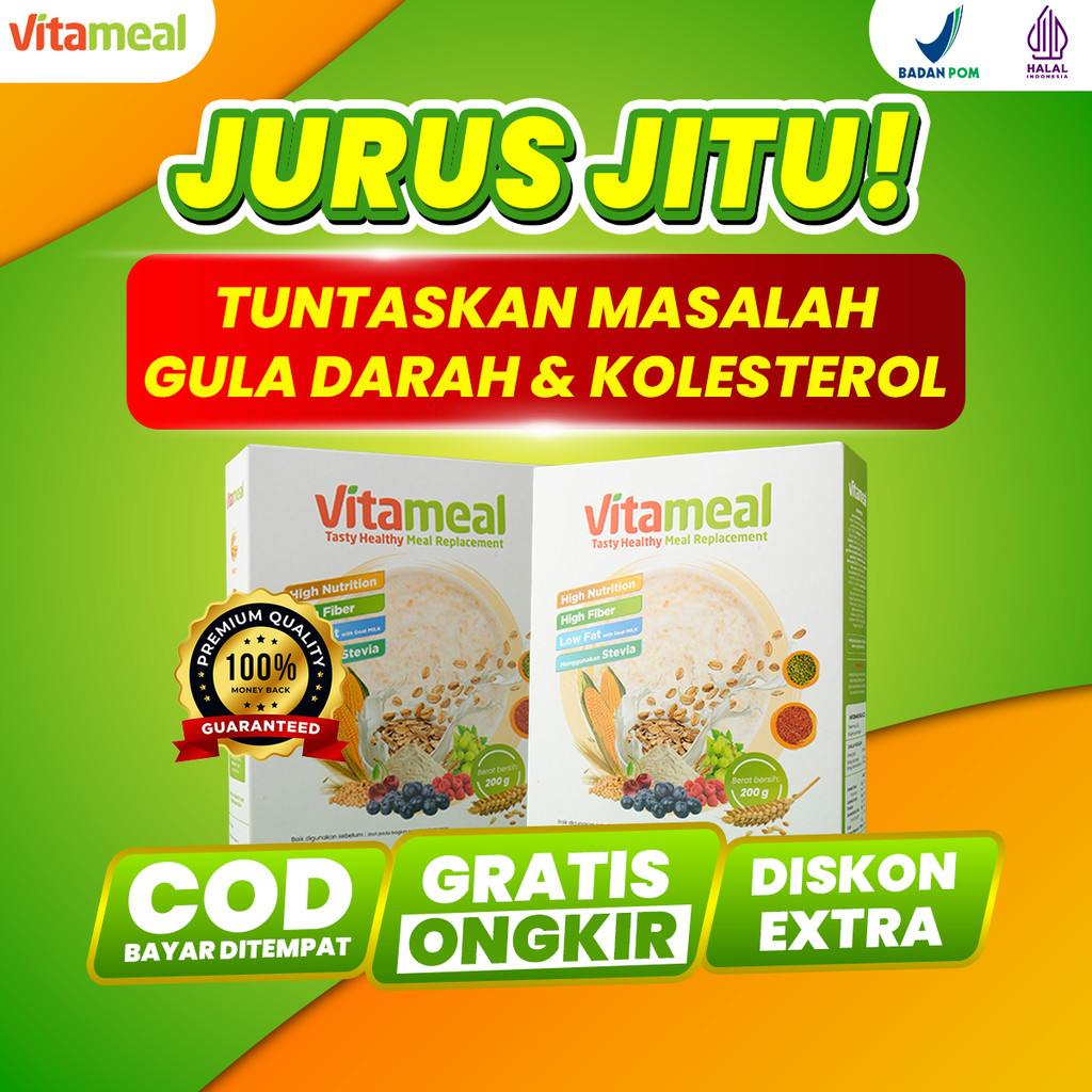

Distributor Vitameal Sereal Penurun Gula Darah Diabetes Kebas Kesemutan Kaki Tangan Mati Rasa Original Terdekat VITAMILK KESEMUTAN