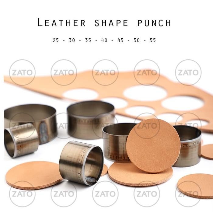 

AT Circle SET Leather shape punch pisau pon leather tools