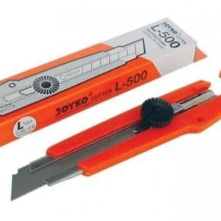 

AT Cutter Joyko L500 + Cutter Blade L150 Pisau Kertas Super Tajam