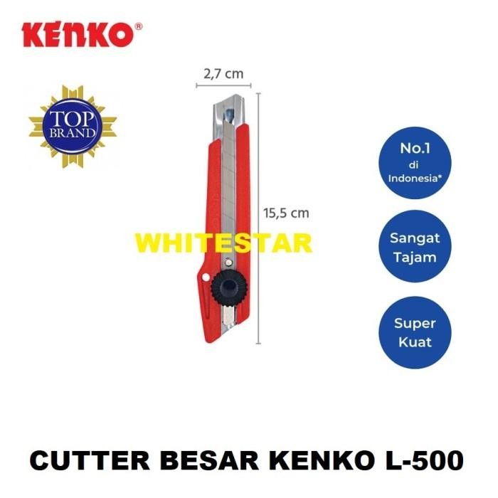

AT cutter / pemotong / silet besar kenko L-500 L500