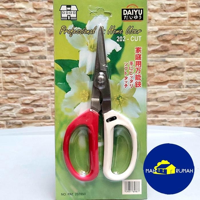 

AT Gunting Dahan Kembang Rantik Stek Stainless Serbaguna - DAIYU 202 7.5