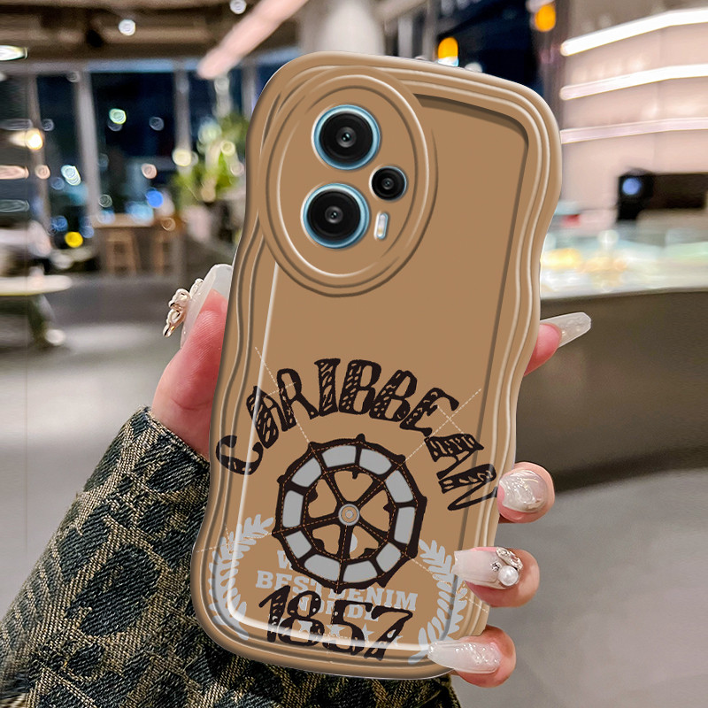 Casing Hp Untuk Xiaomi POCO F5 POCO F6 5G POCO F4 POCO F4 GT Case 1857 angka Softcase Kesing Krim ge