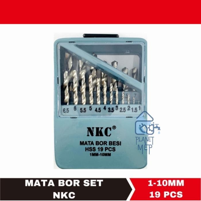 NKC MATA BOR BESI SET 19 PCS