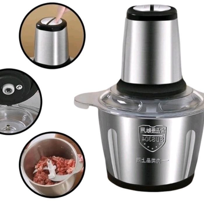 Blender Chooper Stainless/Blender Serbaguna 2Liter Penggiling Daging