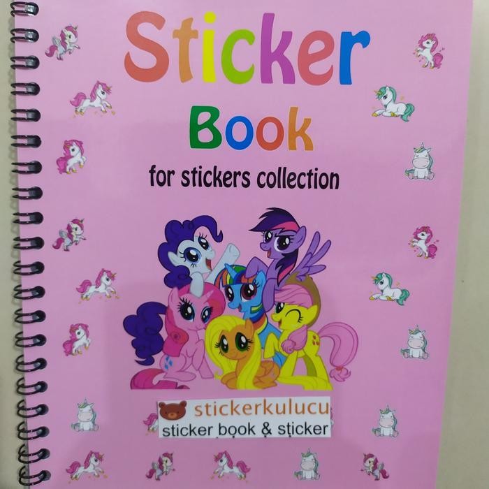 

AT Buku Stiker Cover Little Pony / Album Stiker / Sticker Book