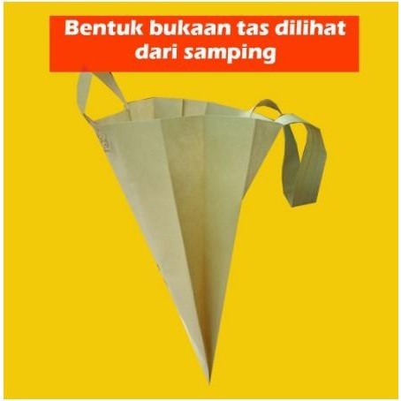 (Expert) Tas Spunbond 38x45 polos / goodie bag souvenir sembako