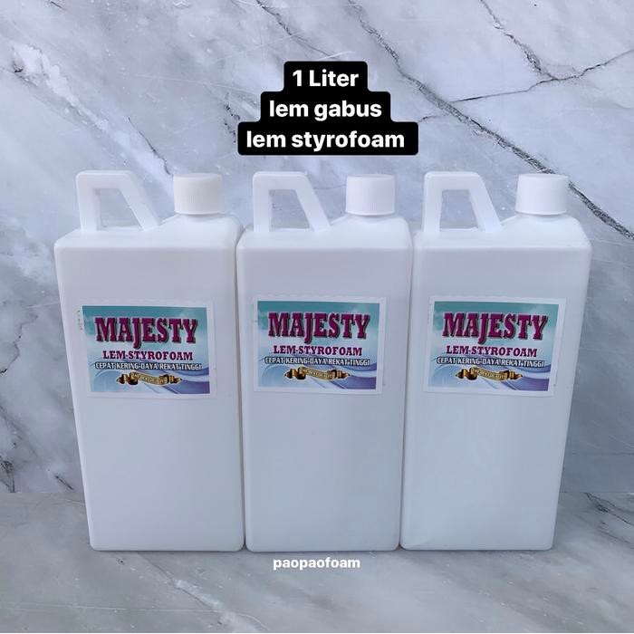 

AT 1 Liter Lem Gabus / Lem Styrofoam MAJESTY