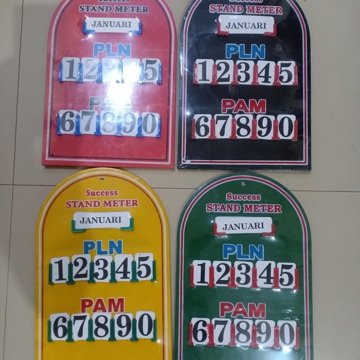 

AT Stand Meter PLN dan PDAM bahan plastik harga murah