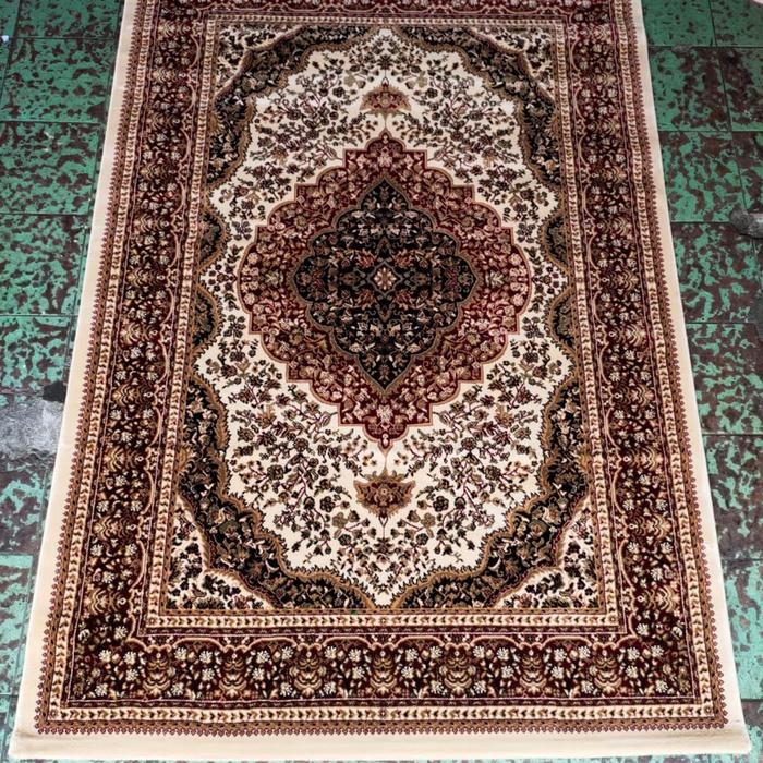 Karpet Permadani Turki Asli Motif Klasik Bahan Tebal