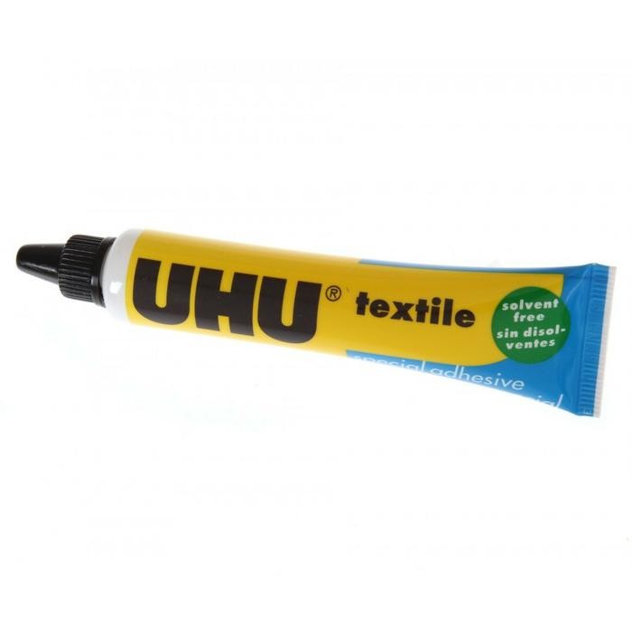 

AT Uhu textile lem kain merekat kuat dan transparan