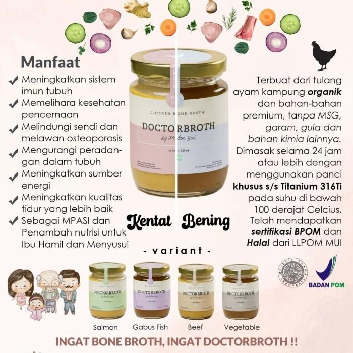 

(Expert) Doctor Broth - Chicken Kental - Kaldu Ayam BPOM HALAL