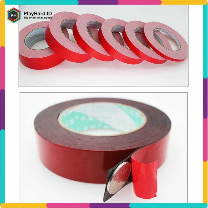 

AT Tape Lakban Double Tape 3M Foam Serba Guna Size 10m