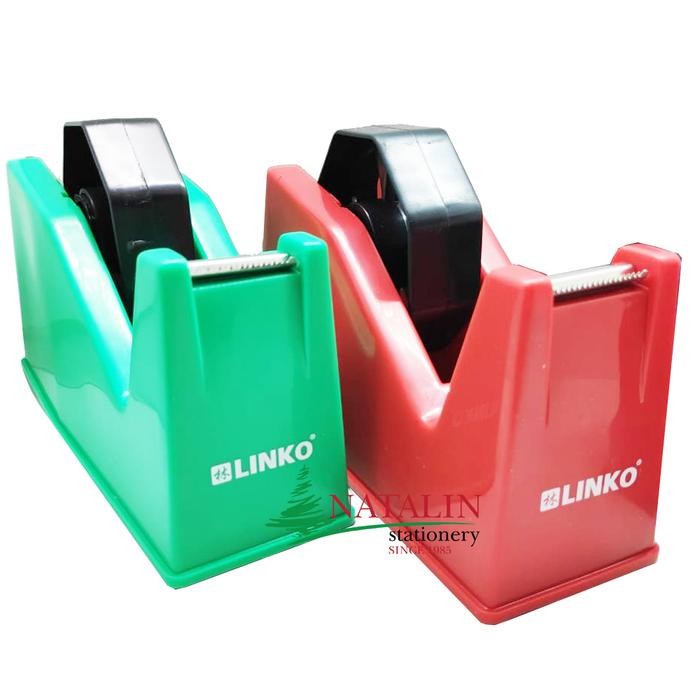 

AT Tape Dispenser LINKO DT-200 / Cutter Isolasi / Tempat Selotip Meja