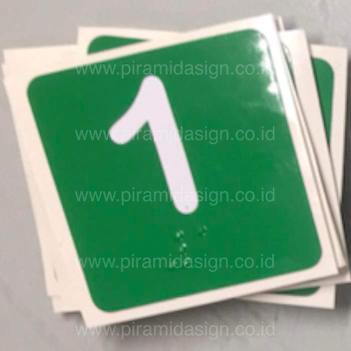 

AT Braile lift stiker tuna netra custom