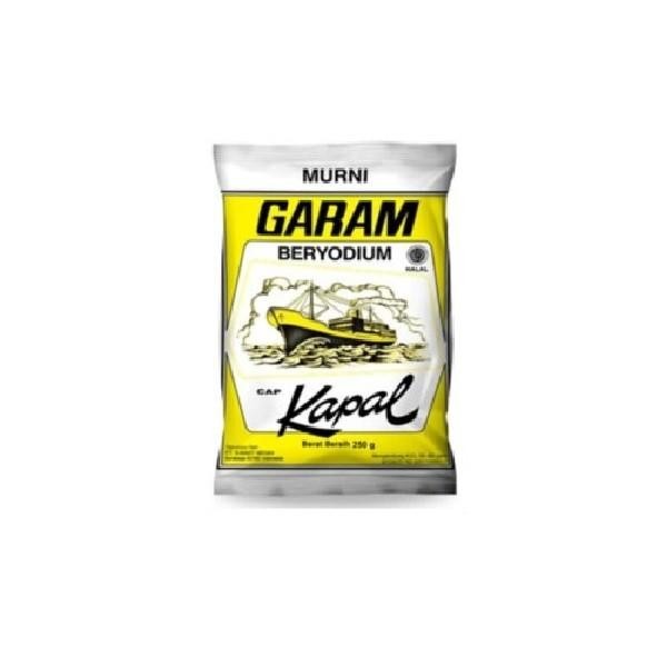 

(Expert) Cap Kapal Garam Murni 250 g [1 Bal /40 Pcs]