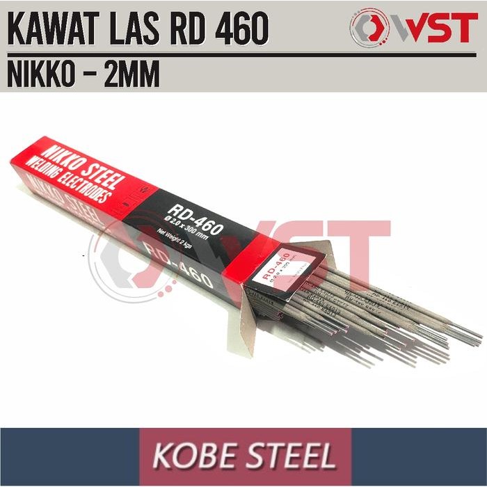 Kawat Las Baja Nikko Steel RD-460 2mm / RD 460 AWS A5.1 E6013