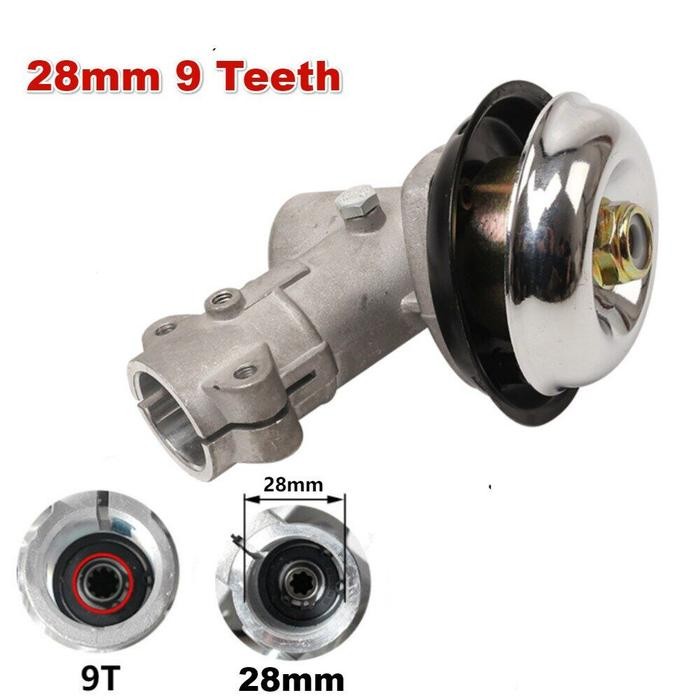 Kepala Mesin Potong Rumput 9 Gear Case Kepala Bagian Mesin Pemotong Rumput gear case kepala mesin