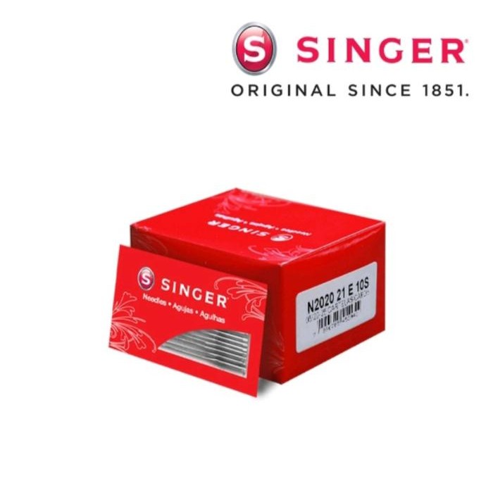 

AT Jarum Mesin Jahit Emas Anti Loncat SINGER 2045 No. 21