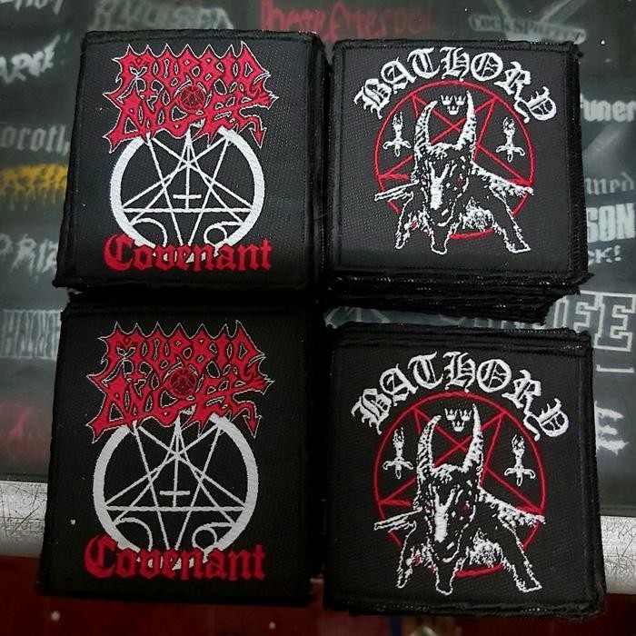 

AT Woven Patch - Emblem Rajut Band Metal
