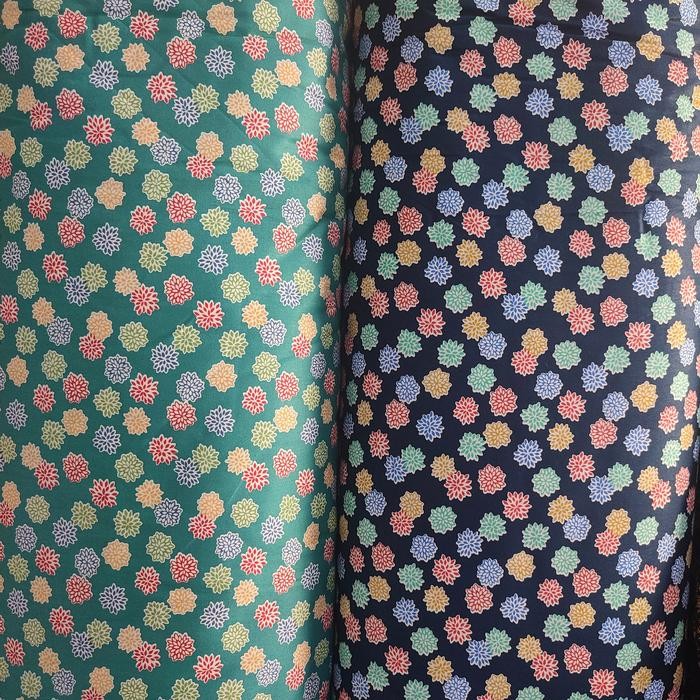 

AT kain katun jepang tokai senko motif warna/I 02