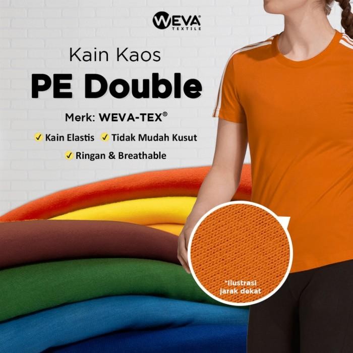 

AT Bahan Kain Kaos PE Double DK40 Kiloan Weva Textile
