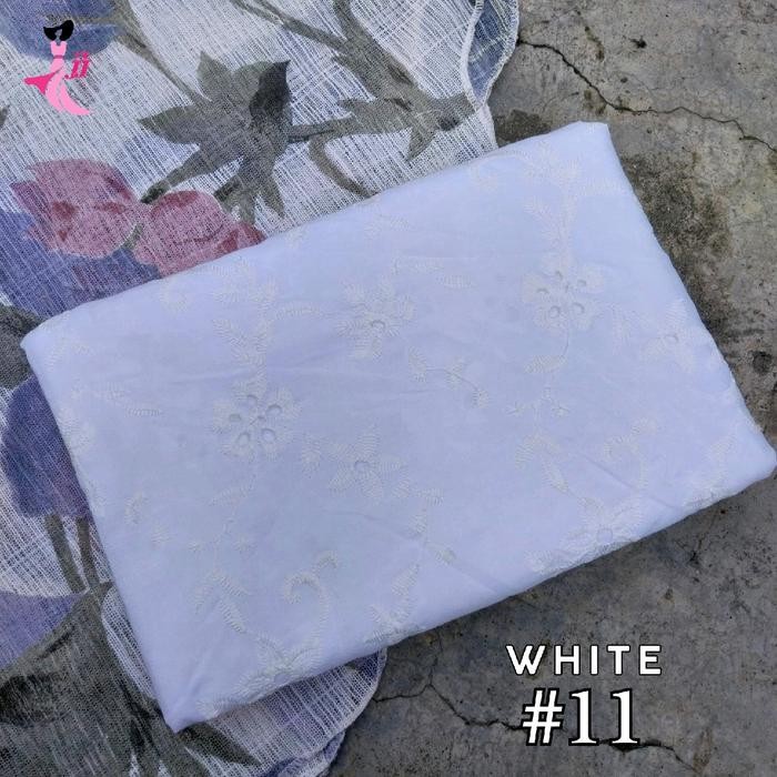 

AT [MH] katun bolong polos putih meteran / katbol polos putih / katbol putih / katun bolong / katun