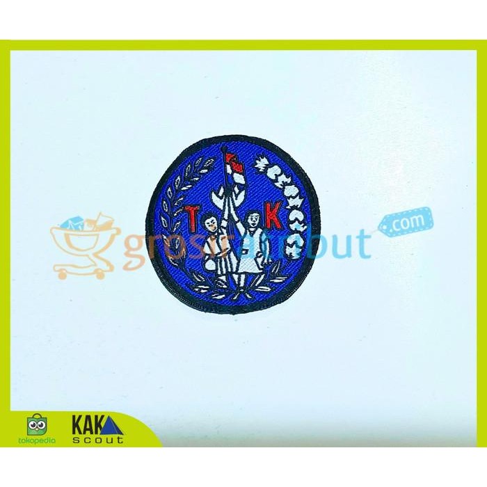 

AT (1 kodi) Badge Logo TK Woven / Rajut