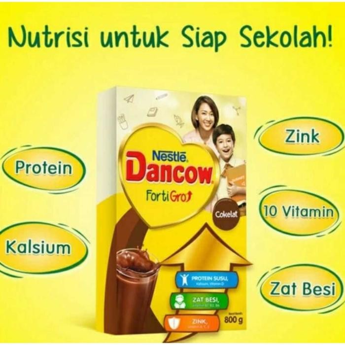 

(Expert) Dancow fortigro t coklat 780gr nestle