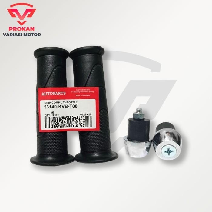 (Expert) Handgrip Jalu Vario 150 Handgrip Motor Jalu Stang Beat FI Satu Set