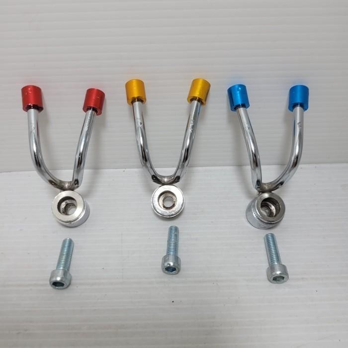 (Expert) Gantungan Cantolan Barang Sepeda Motor Model Ketapel