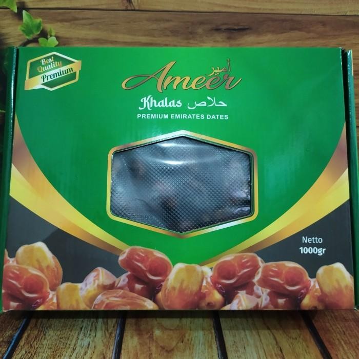 

(Expert) Kurma Khalas Ameer 1 Kg Premium Emirates Dates