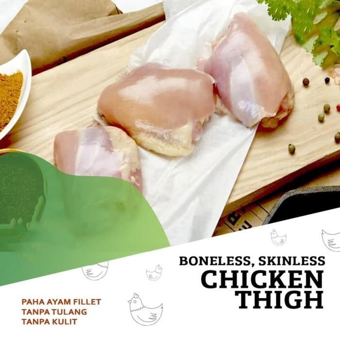 

(Expert) Paha Ayam Fillet 500 gr - Paha Ayam Boneless Tanpa Kulit
