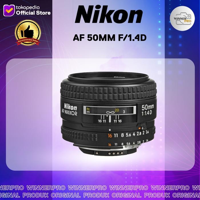 LENSA NIKON AF 50MM F/1.4D