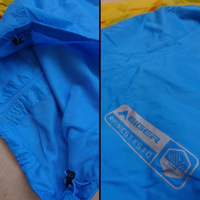 Jas Hujan Eiger Anak Rainiest Kids 1.0 Raincoat Rainsuit Kids Setelan Tbk