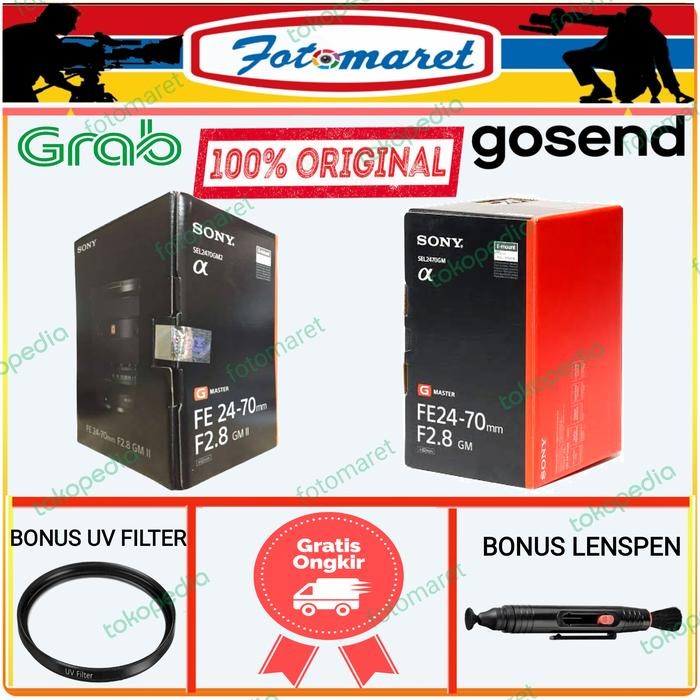 LENSA SONY FE 24-70MM F2.8 GM II / SONY FE 24-70MM F/2.8 GM