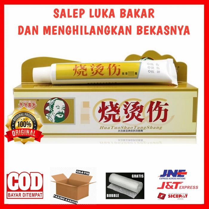 SALEP LUKA BAKAR DAN MENGHILANGKAN BEKASNYA